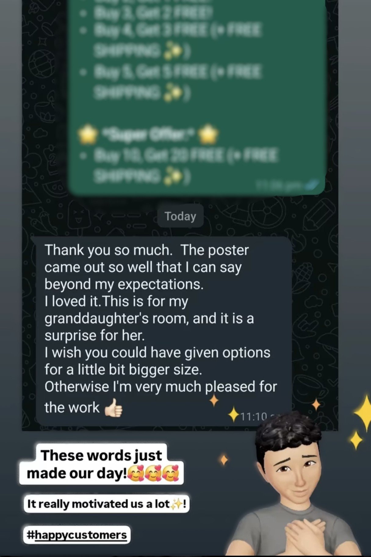 customer reviews (4)