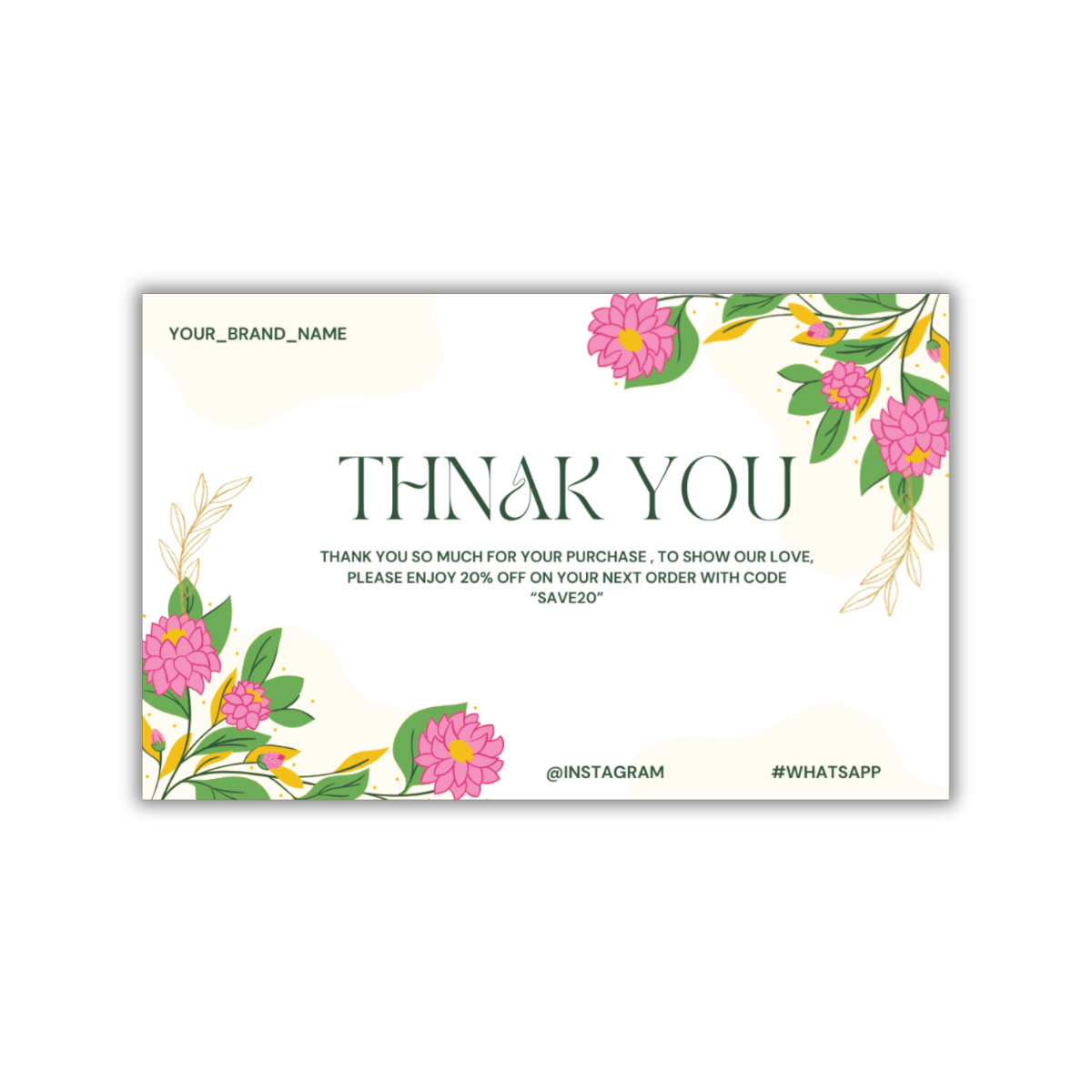 Business cards category